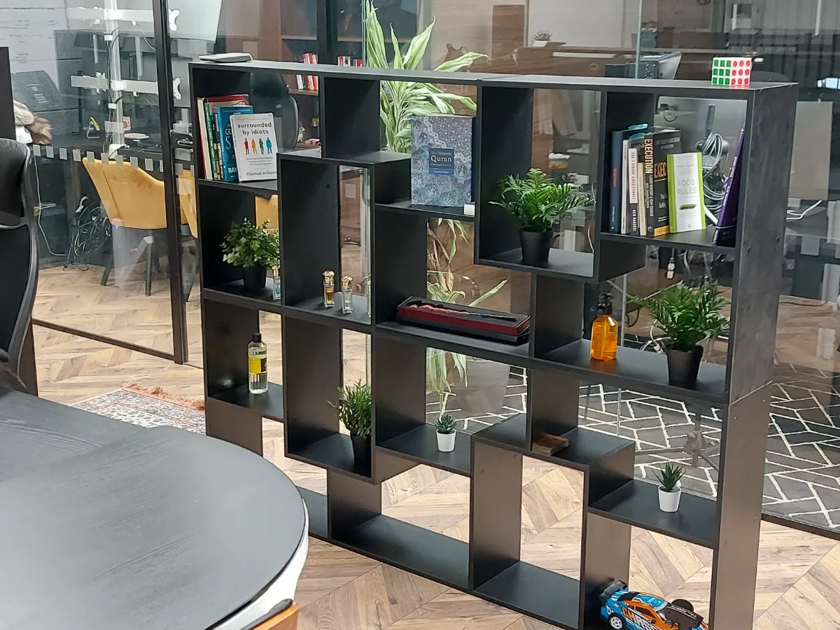Display shelves dusted, cube by cube, cleaned by Spark & Shine Cleaning Co. in Myrtle Beach, SC