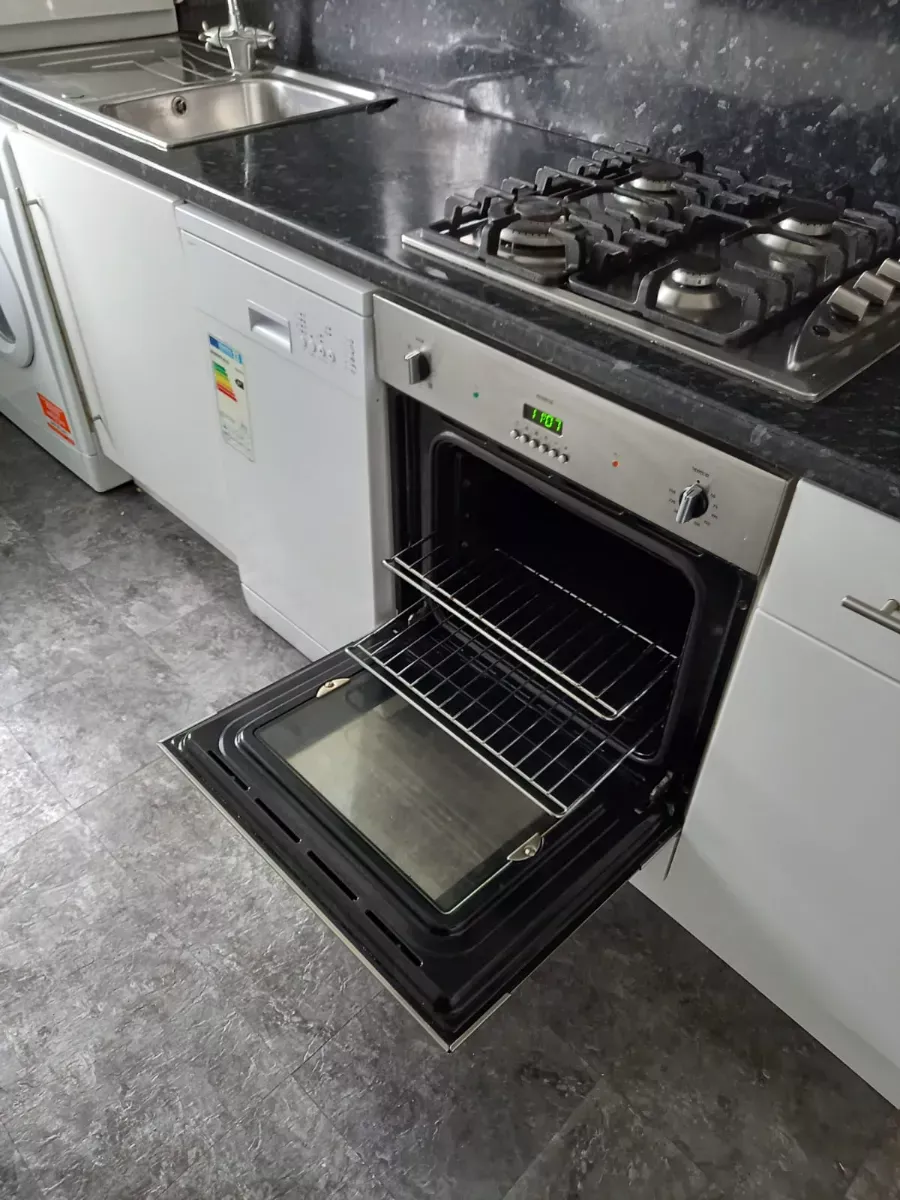 Oven racks and door glass degreased, cleaned by Spark & Shine Cleaning Co. in Myrtle Beach, SC